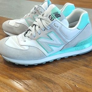 NB 574 Mint Gray